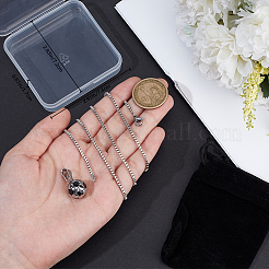 DIY 316 Surgical Stainless Steel Enamel Football Pendants Pendant Necklaces Jewelry Kits&nbsp;DIY-BBC0002-16