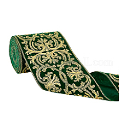 5 Yards Embroidery Polyester Ribbon&nbsp;OCOR-PH0006-15