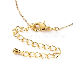 Glass Pendant Necklaces&nbsp;NJEW-JN02587-02