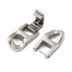 304ステンレススチール製折りたたみ式留め具  ステンレス鋼色  38x10x5mm  穴：6x4.5mm&nbsp;STAS-S185-14P-B