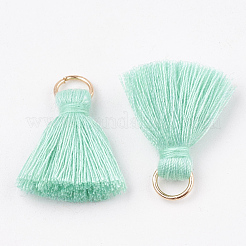 Polycotton(Polyester Cotton) Tassel Pendant Decorations&nbsp;FIND-S280-09
