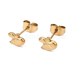 304 Stainless Steel Stud Earrings&nbsp;SA-CBABF3F-14G-02