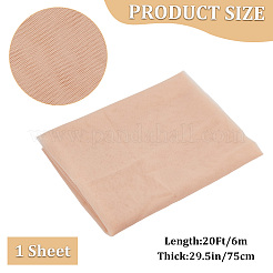 ポリエステルメッシュ生地  ドレス衣装の装飾用  桃パフ  750mm  6m / pc&nbsp;DIY-WH20009-21C