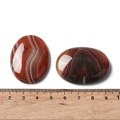 Natural Striped Agate/Banded Agate Cabochons&nbsp;G-H296-01G