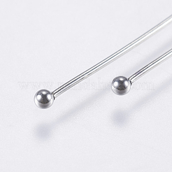 Tarnish Resistant 304 Stainless Steel Ball Head Pins&nbsp;STAS-F146-02P-50mm