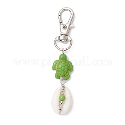 Natural Cowrie Shell Pendant Decorations&nbsp;HJEW-JM03316-01