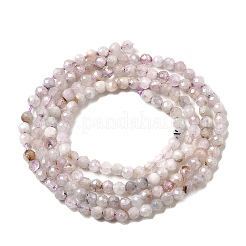 Natural Kunzite Beads Strands&nbsp;G-D340-A04-3mm