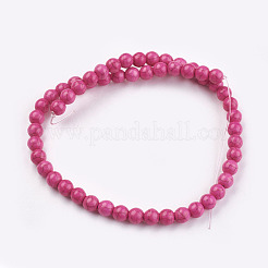 Synthetic Turquoise Beads Strands&nbsp;TURQ-G106-8mm-02K