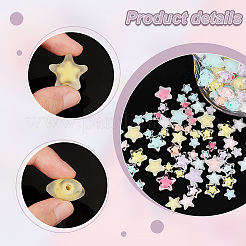 360Pcs 6 Style Transparent Acrylic Beads&nbsp;TACR-AR0001-17