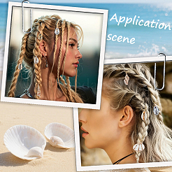 20Pcs 10 Styles Pearl Dreadlocks Beads&nbsp;OHAR-SC0001-20
