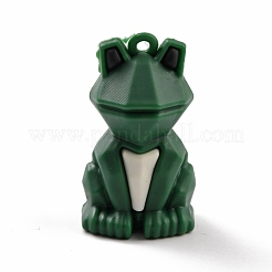PVC Faceted Cartoon Frog Pendants&nbsp;FIND-B002-09