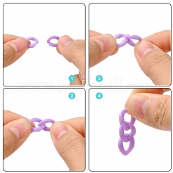 DIY Masks Chains Making Kits&nbsp;DIY-YW0002-74B