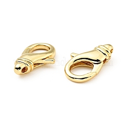 真鍮カニカン  カドミウムフリー＆鉛フリー  18KGP本金メッキ  19x12x4.5mm  穴：1.6mm&nbsp;KK-G416-40G