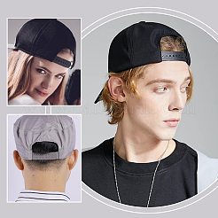 40Pcs 4 Colors Plastic Snapback Strap with 7 Holes&nbsp;FIND-PH0027-58