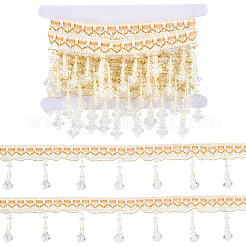 4M Polyester Silk and Plastic Curtain Accessories&nbsp;DIY-CY0002-10A