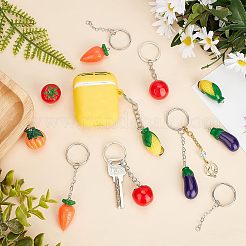 DIY Vegetables Themed Keychain Making Kits&nbsp;DIY-NB0004-62