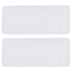 シリコン製コンピューターキーボード保護フィルム  ダストカバー  長方形  透明  310x130x1mm&nbsp;DIY-WH20081-015A