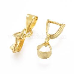 Brass Ice Pick Pinch Bails&nbsp;KK-E143-G