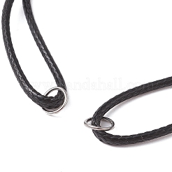 Adjustable Waxed Polyester Cord Bracelet Making&nbsp;AJEW-JB01312-02