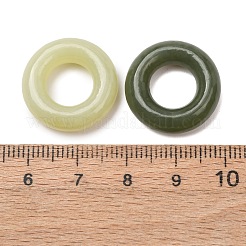 Natural Nephrite Jade/Hetian Jade Linking Rings&nbsp;G-Z155-09A