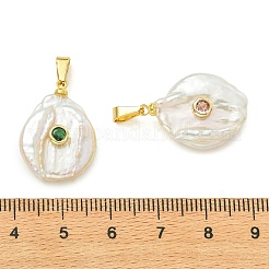 Natural Keshi Pearl Pendants&nbsp;PALLOY-JF05996