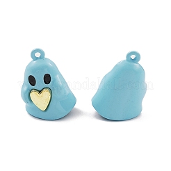 Spray Painted Alloy Pendants&nbsp;PALLOY-K003-23C