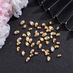 48Pcs 4 Style Brass Beads&nbsp;KK-GO0001-08