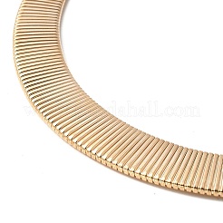Iron Open Cuff Snake Chain Choker Necklaces for Women&nbsp;NJEW-M085-05G