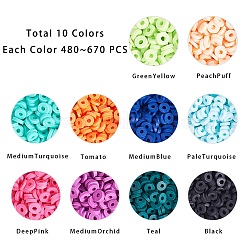 Handmade Polymer Clay Beads&nbsp;CLAY-PH0001-09
