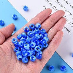 Acrylic European Beads&nbsp;MACR-S375-002B-02
