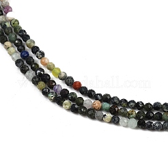 Natural Mixed Gemstone Beads Strands&nbsp;G-RM2025425-A03-3mm