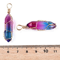 Lampwork Pendants&nbsp;GLAA-T023-07P
