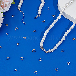 200Pcs 2 Styles 304 Stainless Steel Wire Guardian and Protectors&nbsp;STAS-PH0006-86