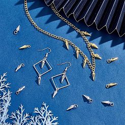 20Pcs 2 Colors Brass Charms&nbsp;KK-HY0001-25