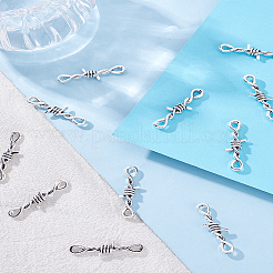 80pcs Tibetan Style Alloy Links/Connector&nbsp;TIBE-LP0001-12
