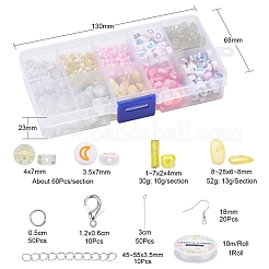 Natural Stone Chip Beads DIY Jewelry Set Making Kit&nbsp;DIY-YW0004-70C