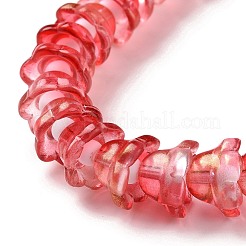 Transparent Glass Beads Strands&nbsp;LAMP-H061-01D-07