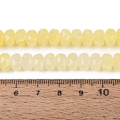 Imitation Jade Crackle Glass Beads Strands&nbsp;GLAA-N068-01A-A06