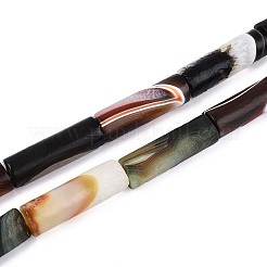 Natural Agate Beads Strands&nbsp;G-N357-05B-01