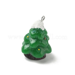 Christmas Theme Opaque Resin Pendants&nbsp;RESI-I336-01P-11