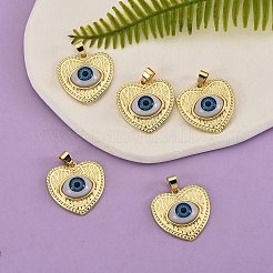 5Pcs Brass Pendants&nbsp;KK-SZ0004-17