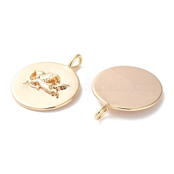 Brass Pendants&nbsp;KK-C079-02G