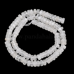 Natural Quartz Crystal Beads Strands&nbsp;G-G317-A25-3X6MM