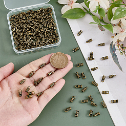 200Pcs Tibetan Style Zinc Alloy Cord End&nbsp;FIND-PH0028-31AB