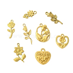 8Pcs 8 Styles 304 Stainless Steel Pendants&nbsp;STAS-CJ0002-91