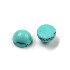 合成ターコイズカボション  半円  4x2~2.5mm&nbsp;G-H309-03-11