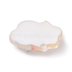 Translucent Cloud Resin Cabochons&nbsp;LS-RESI-K019-03D