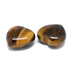 Natural Tiger Eye Heart Love Stone&nbsp;G-H268-F03