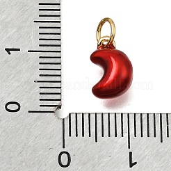 Brass Enamel Pendants&nbsp;KK-G605-17G-02