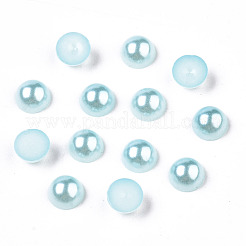 5000pcs ABS Plastic Imitation Pearl Cabochons&nbsp;SACR-S738-5mm-Z19